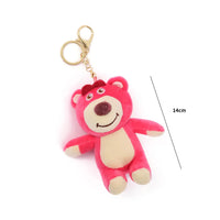 Smiling Lotso Plush Keychain