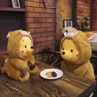 Brown Boar Cosplay Honey Bear Plush