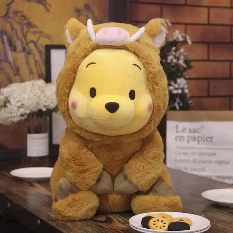 Brown Boar Cosplay Honey Bear Plush