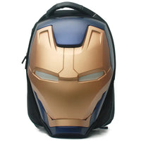 Iron Man 3D Glowing Backpack For Kids and Adults