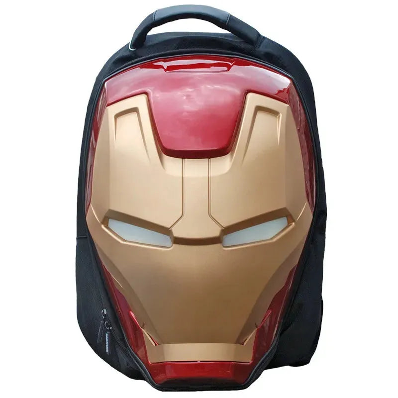 Iron Man 3D Glowing Backpack For Kids and Adults