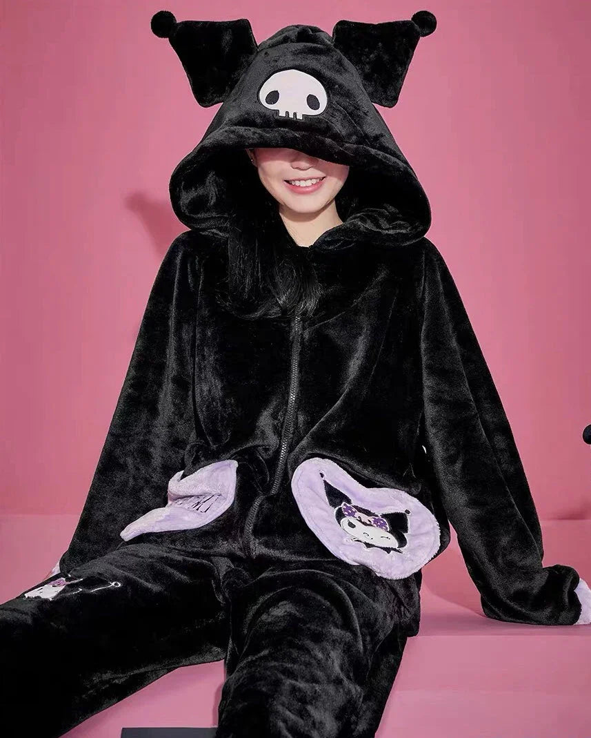 Cute Anime Pajamas Home Suit PN3430 - Bear Hugs