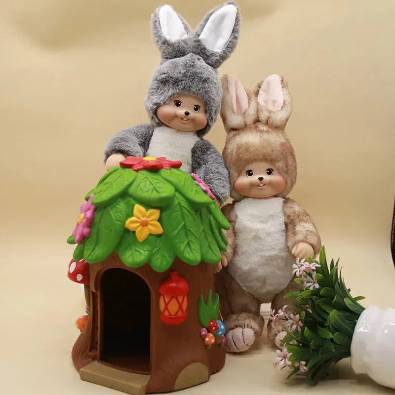 Monchichi Bunny Cosplay Plushie