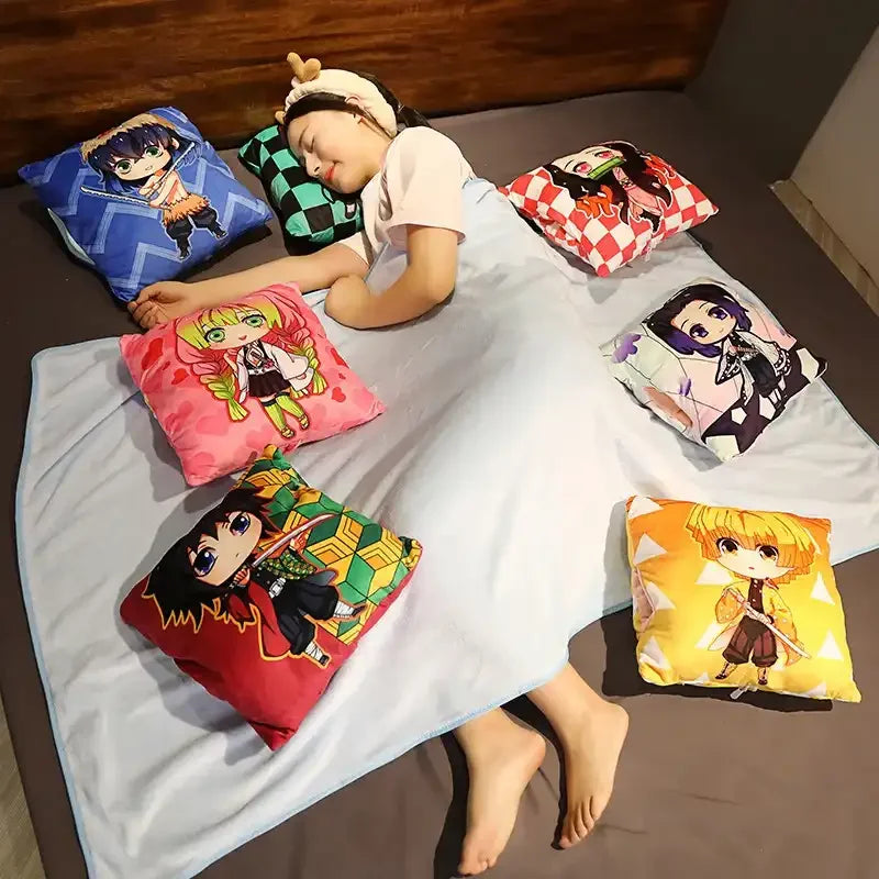 Demon Hunt 3 in 1 Pillow & Blanket