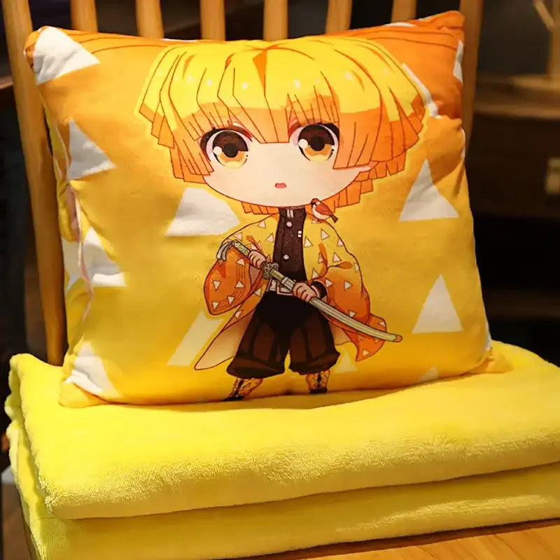 Demon Hunt 3 in 1 Pillow & Blanket