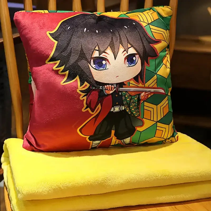 Demon Hunt 3 in 1 Pillow & Blanket