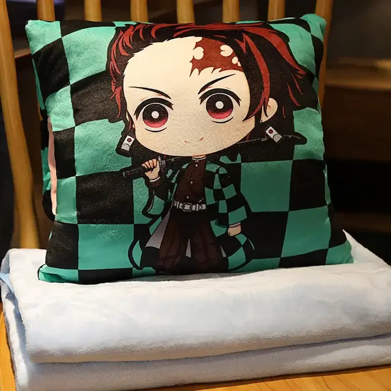 Demon Hunt 3 in 1 Pillow & Blanket