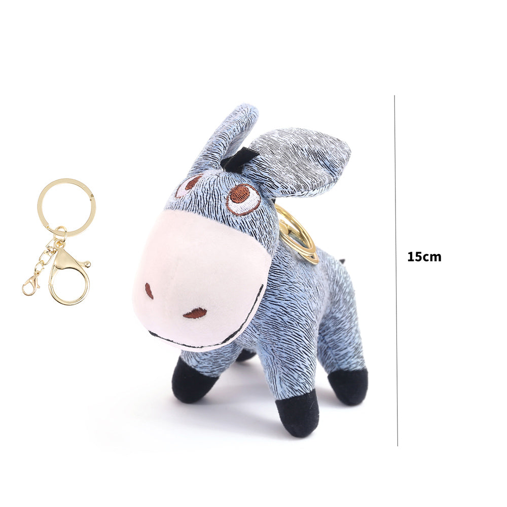 Cute Eeyore Plush Keychain