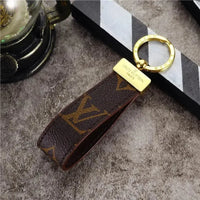 Signature Loop Premium Leather Keychain