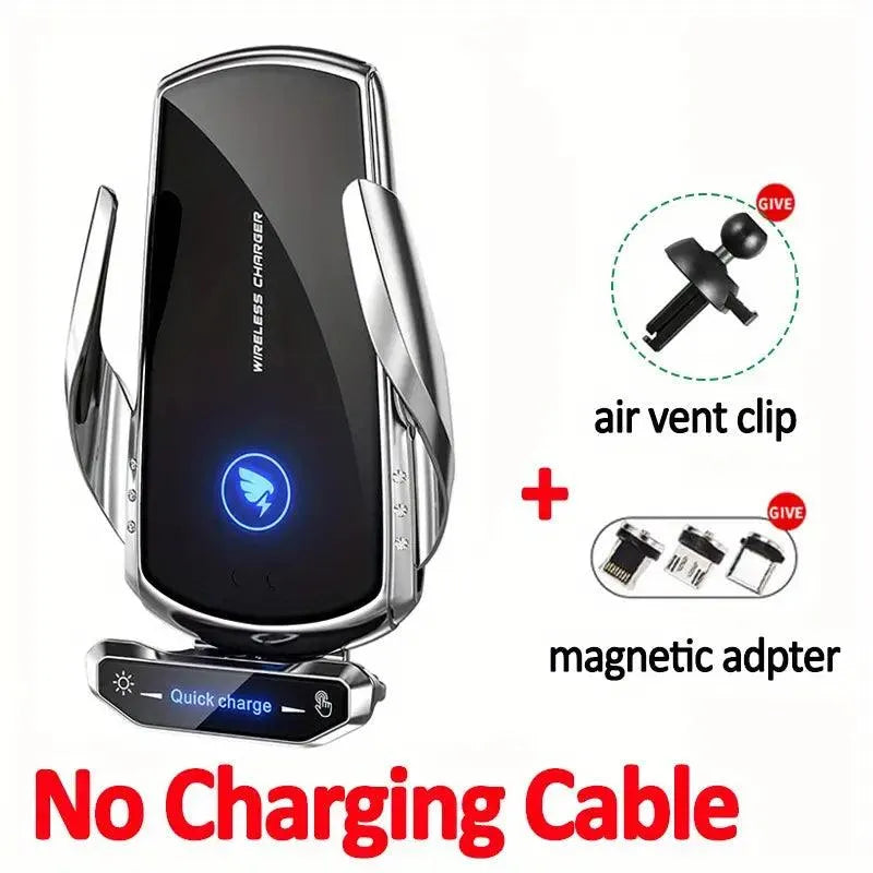 15W Fast Wireless Car Charger & Phone Holder - Bear Hugs