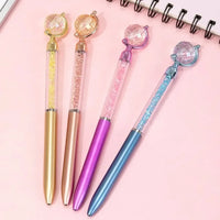 Crystal Globe Earth Ballpoint Pen