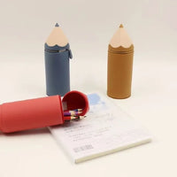 Creative Silicon Pencil Pouch