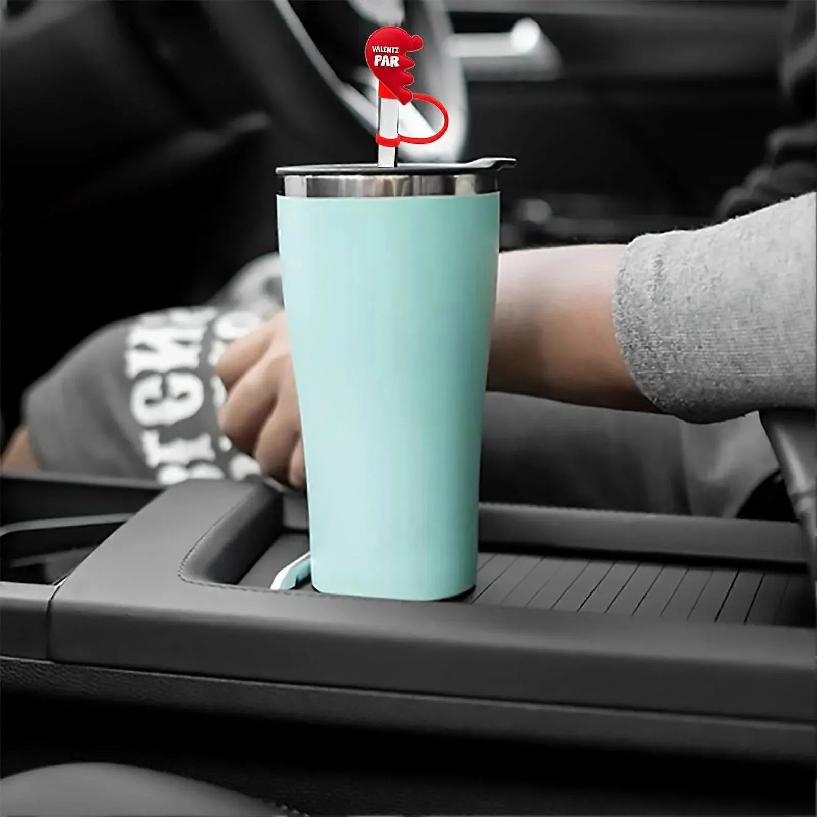 Couples Straw Toppers For 30 oz/40 oz Tumblers