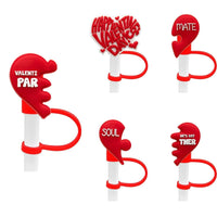 Couples Straw Toppers For 30 oz/40 oz Tumblers