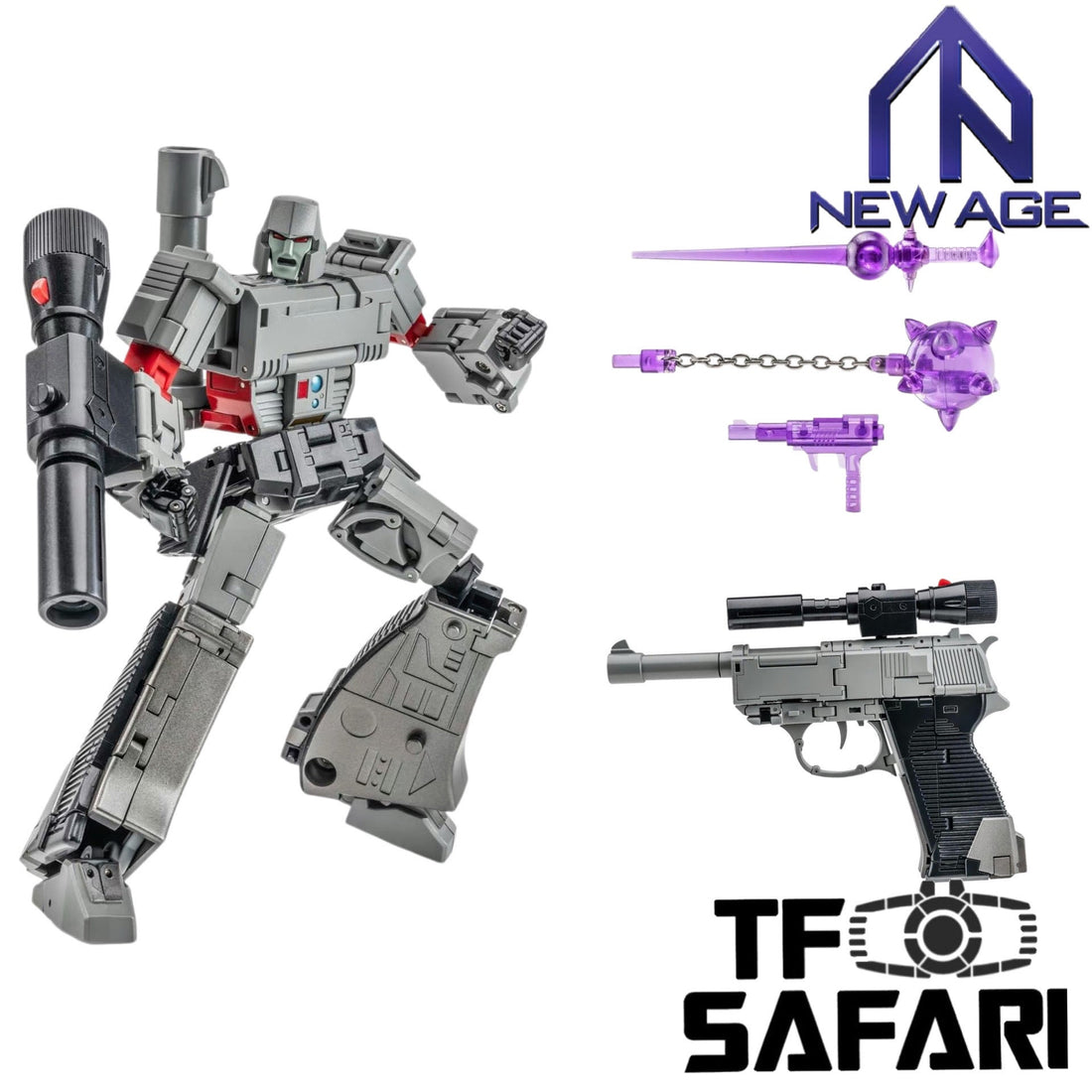 NA NewAge S01 S-01 Romulus (Megatron) New Age 17cm / 6.7" - Bear Hugs