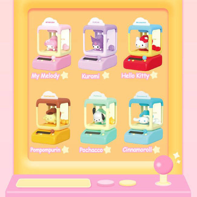 Sanrio Mini Crane Game Figures – Light & Spin Display Series - Bear Hugs