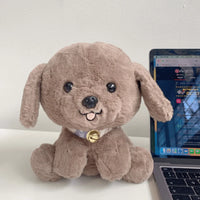 Cute Puppy Sitting Plush Toy (25 cm)