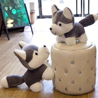 Kawaii Husky Puppy Plush Toy (35 cm)