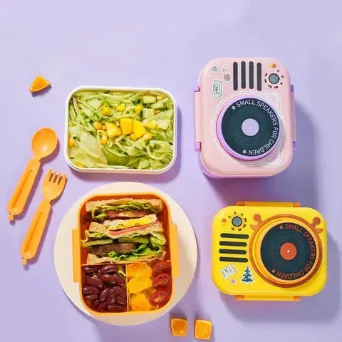 Stereo Speaker Shaped Lunch Box (680 ml)