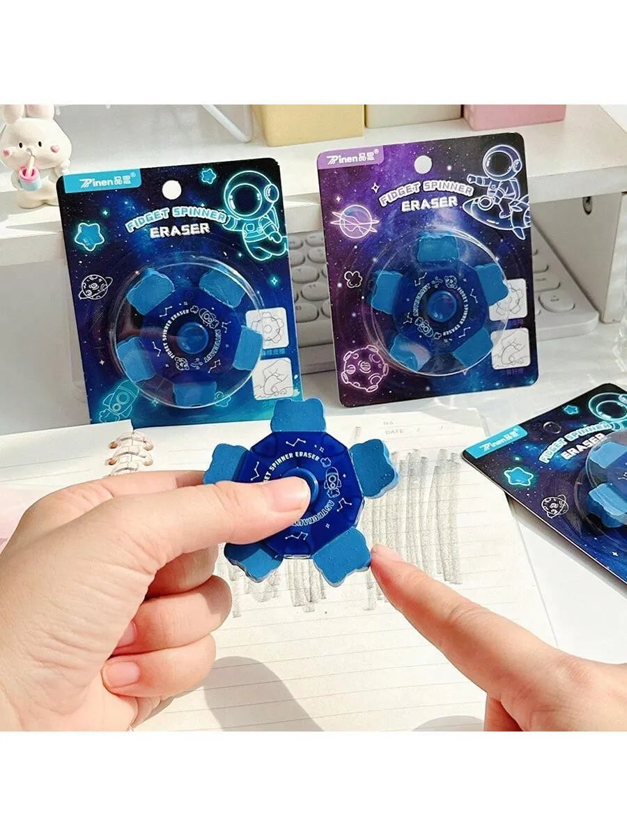 Space Astronaut Fidget Spinner Eraser