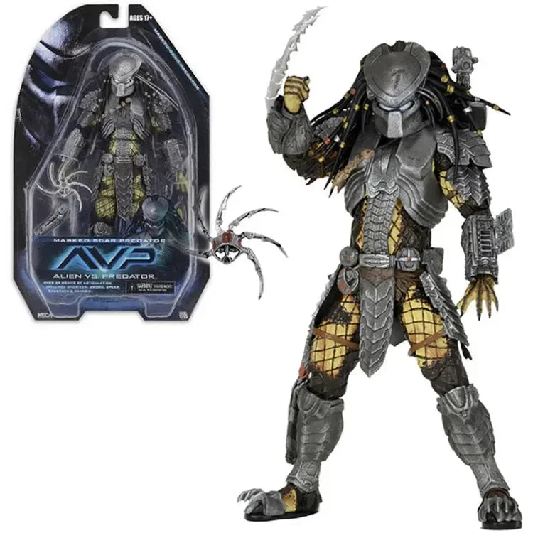 Figurine de prédateur Iron Blood &amp; Scar Wave (18 cm) 