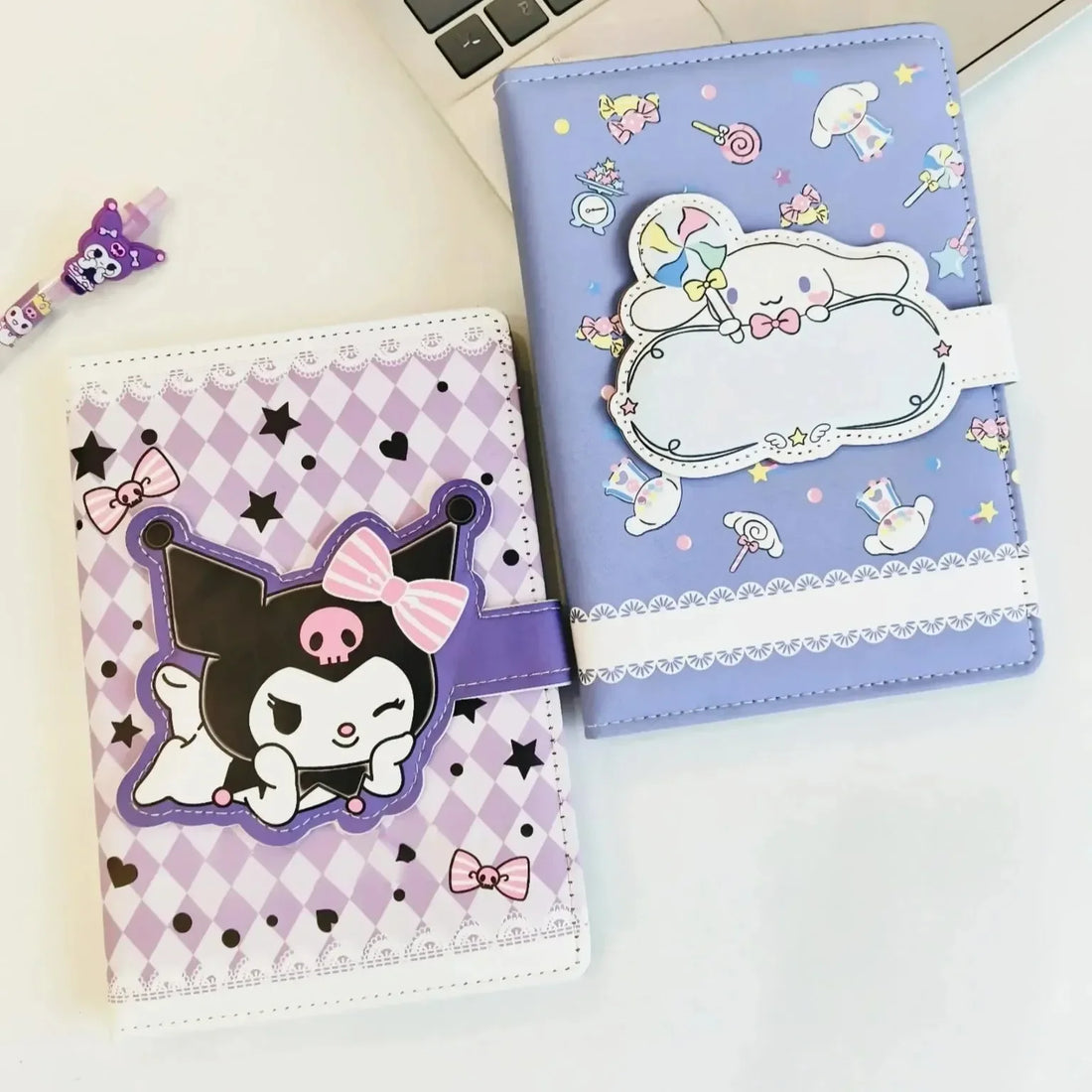 Kawaii Clasp Sanliou A5 Lock Diary