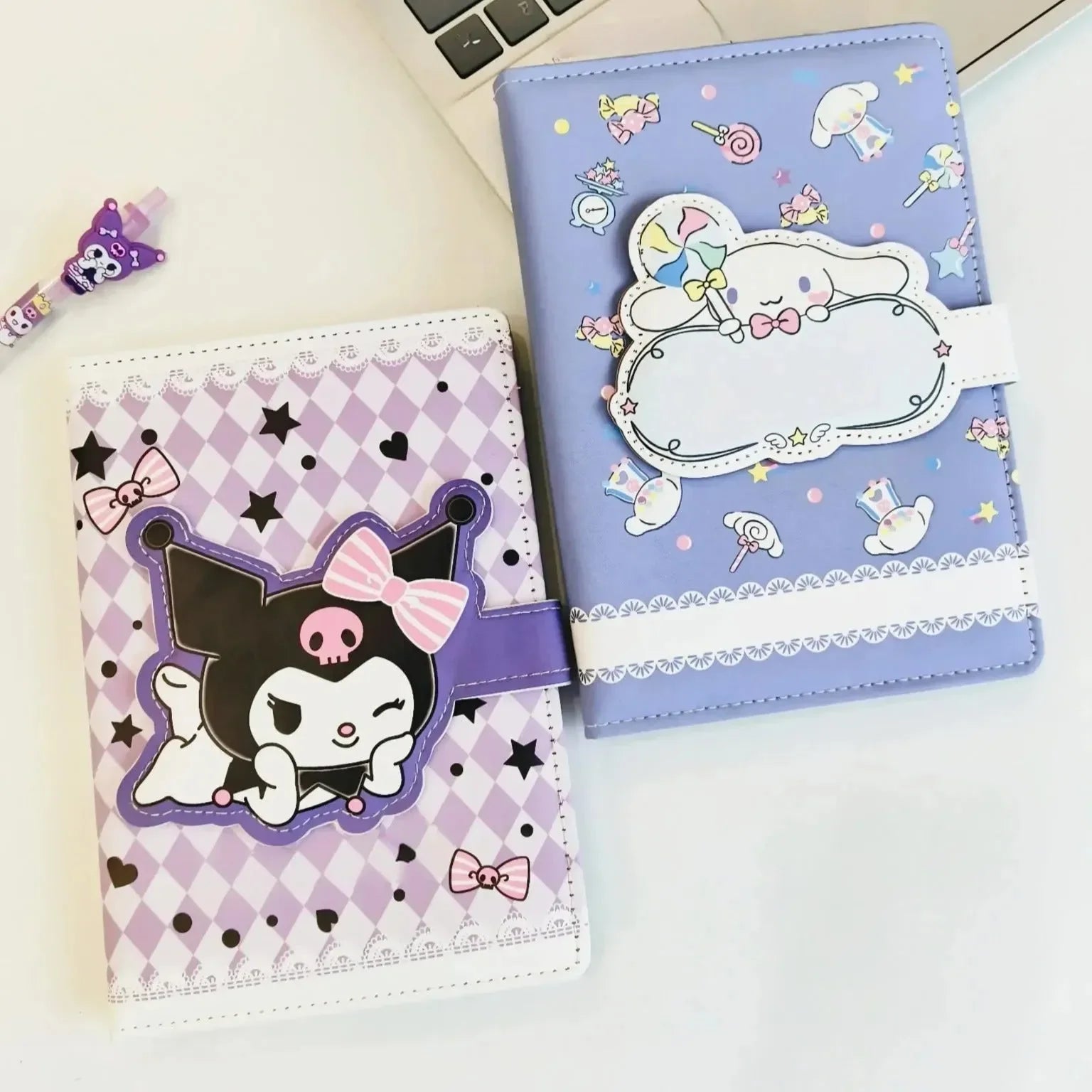 Kawaii Clasp Sanliou A5 Lock Diary