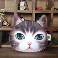 3D Realistic Cat Visage Crossbody Bag