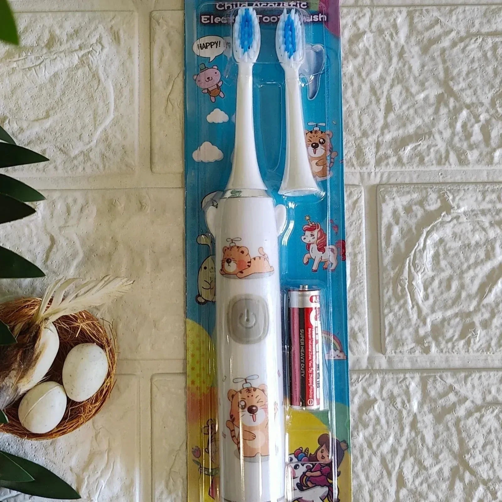 فرشاة أسنان كهربائية قوية تبعث الابتسامة 