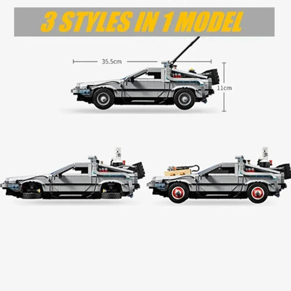 Back to the Future Car Building Block Set