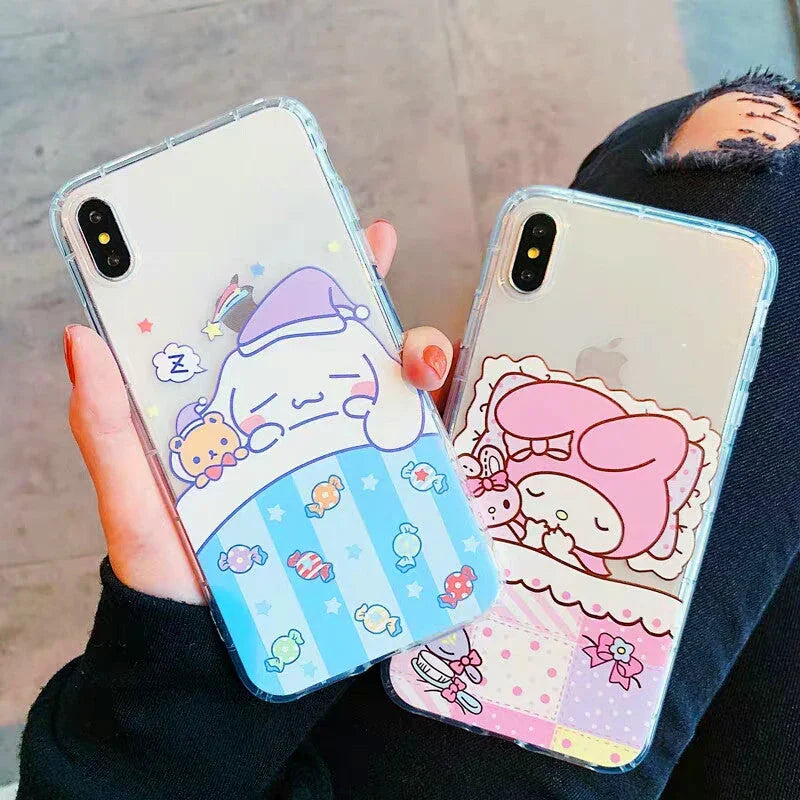 Cinnamon Dog Phone Case for iphone 6/6s/6plus/7/7plus/8/8P/X/Xs/XR/Xs Max/11/11pro/11pro max PN1028 - Bear Hugs