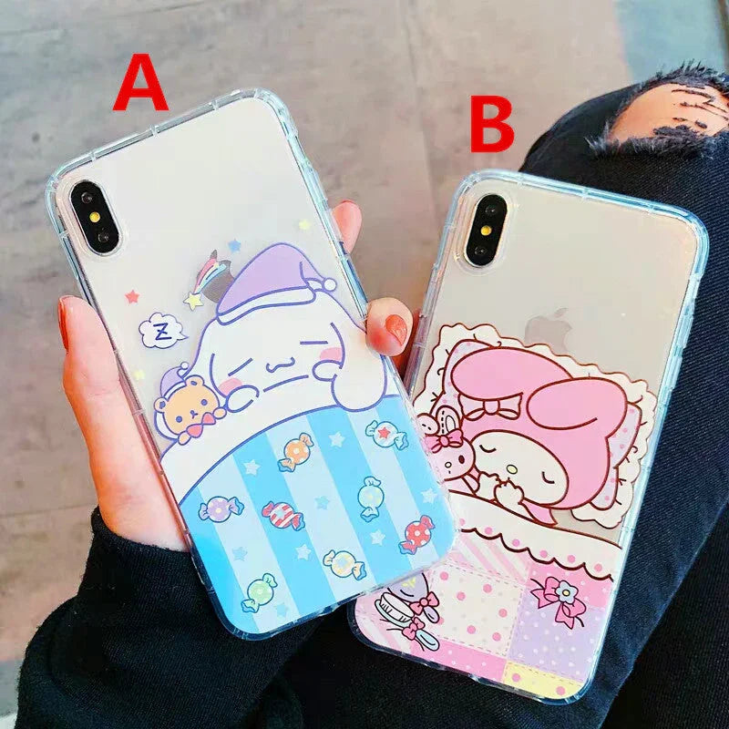 Cinnamon Dog Phone Case for iphone 6/6s/6plus/7/7plus/8/8P/X/Xs/XR/Xs Max/11/11pro/11pro max PN1028 - Bear Hugs