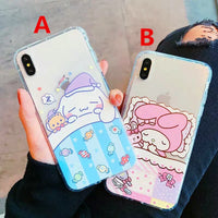 Cinnamon Dog Phone Case for iphone 6/6s/6plus/7/7plus/8/8P/X/Xs/XR/Xs Max/11/11pro/11pro max PN1028 - Bear Hugs