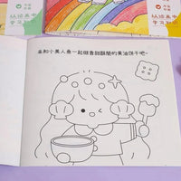 Cartoon Art Doodle Book