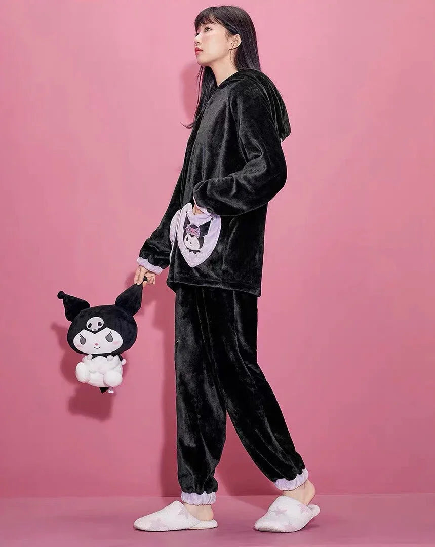 Cute Anime Pajamas Home Suit PN3430 - Bear Hugs