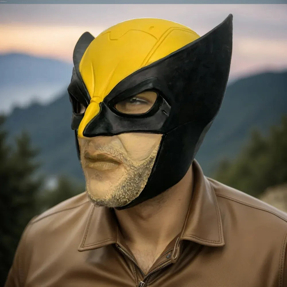 Wolverine Cosplay Face Mask with Claws