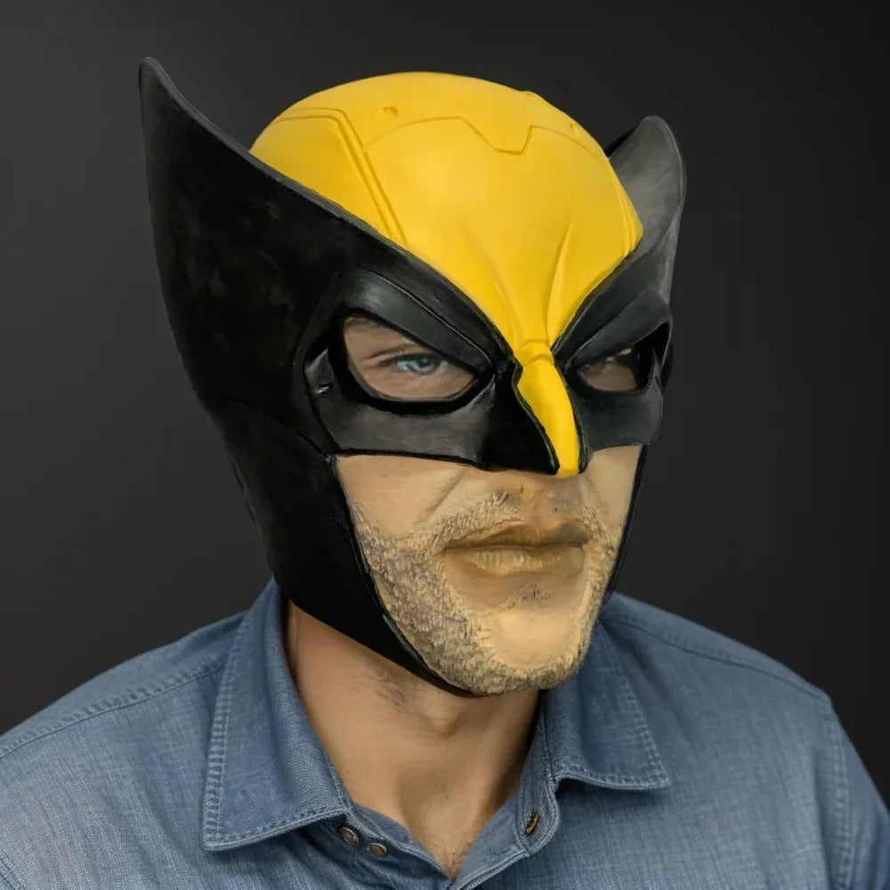 Wolverine Cosplay Face Mask with Claws