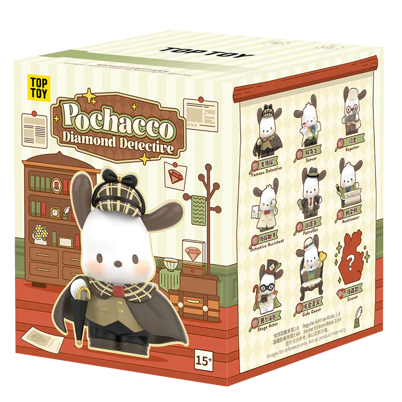 Pochacco Diamond Detective Series Blind Box