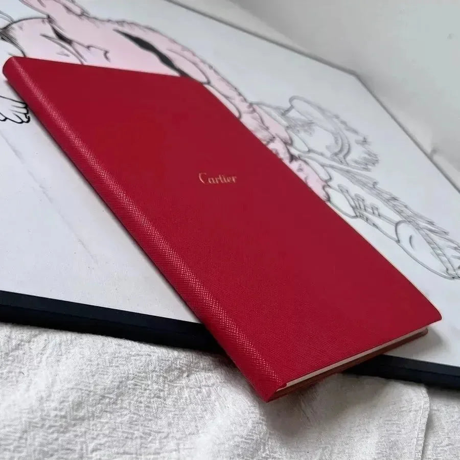 Luxe Cart Red Softcover Notebook