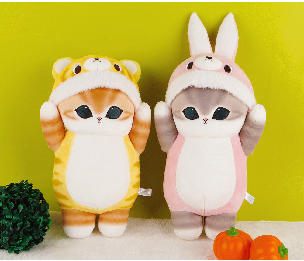 Mofusand Animal Hoodie BIG Plush Doll 35cm Tiger Bunny random - Bear Hugs