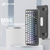 ATTACK SHARK M86 Tri-mode Gasket Mechanical Keyboard - Bear Hugs