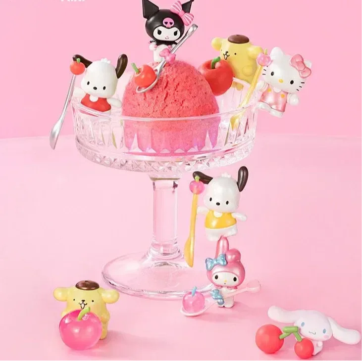 Sanrio Official Characters Sweet Cherry on Cup Beans Mini Series - Bear Hugs