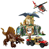 Jurassic Park Spinosaurus & Quetzalcoatlus.. By Lego - Bear Hugs