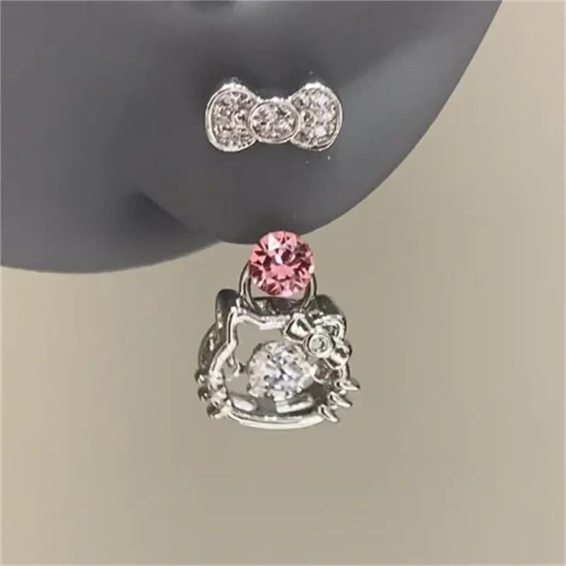 HelloKitty Starry-Eyed Dangle Earrings - Bear Hugs