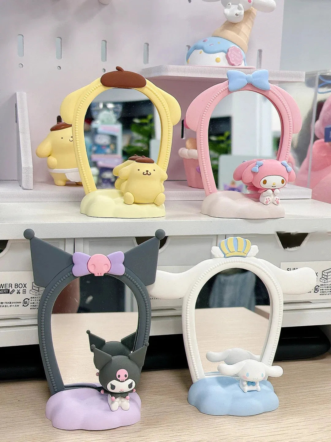 Sanrio Family Fantasy Desk Mirror