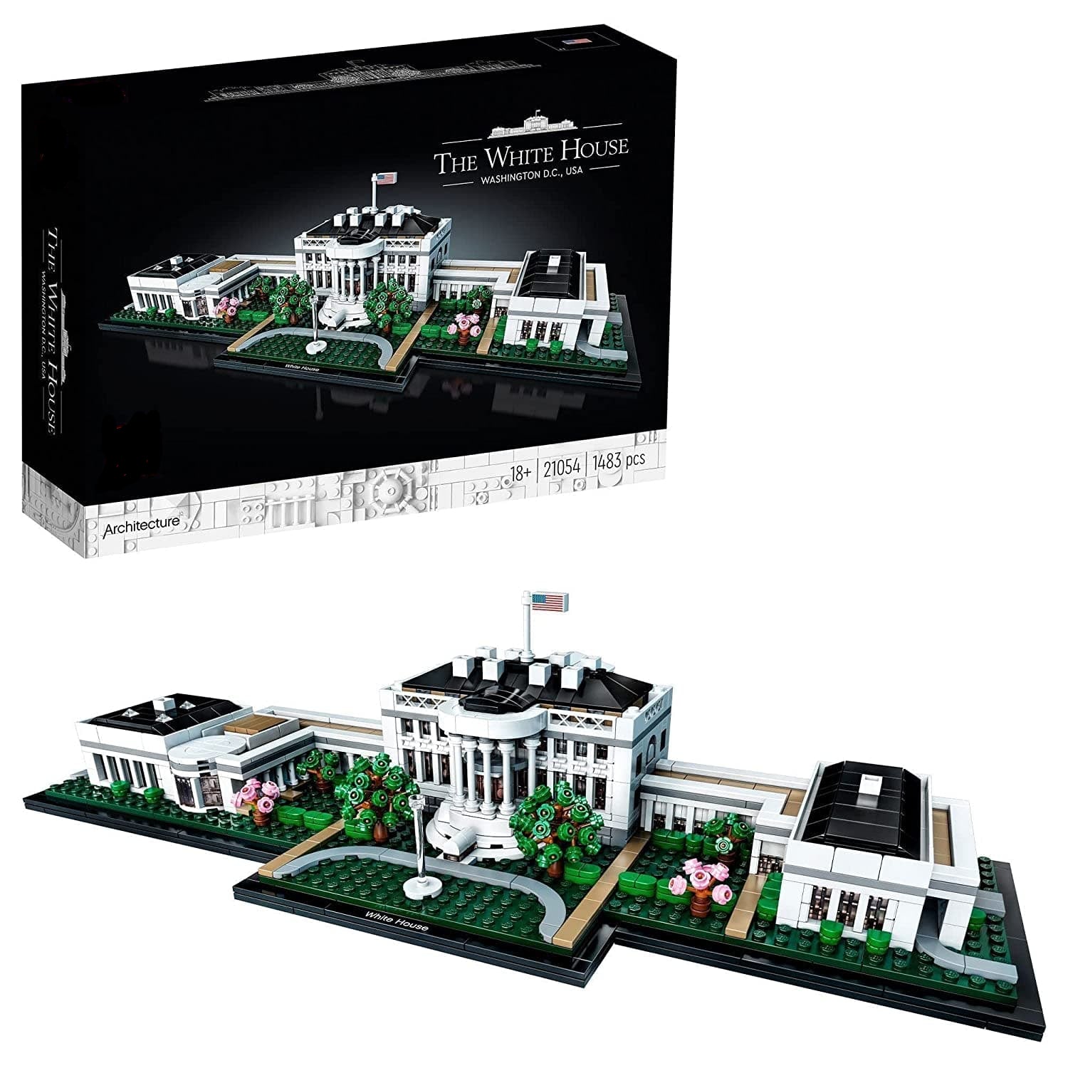 The White House: 21054 Architecture - 1483 PCS | LEGO® - Bear Hugs