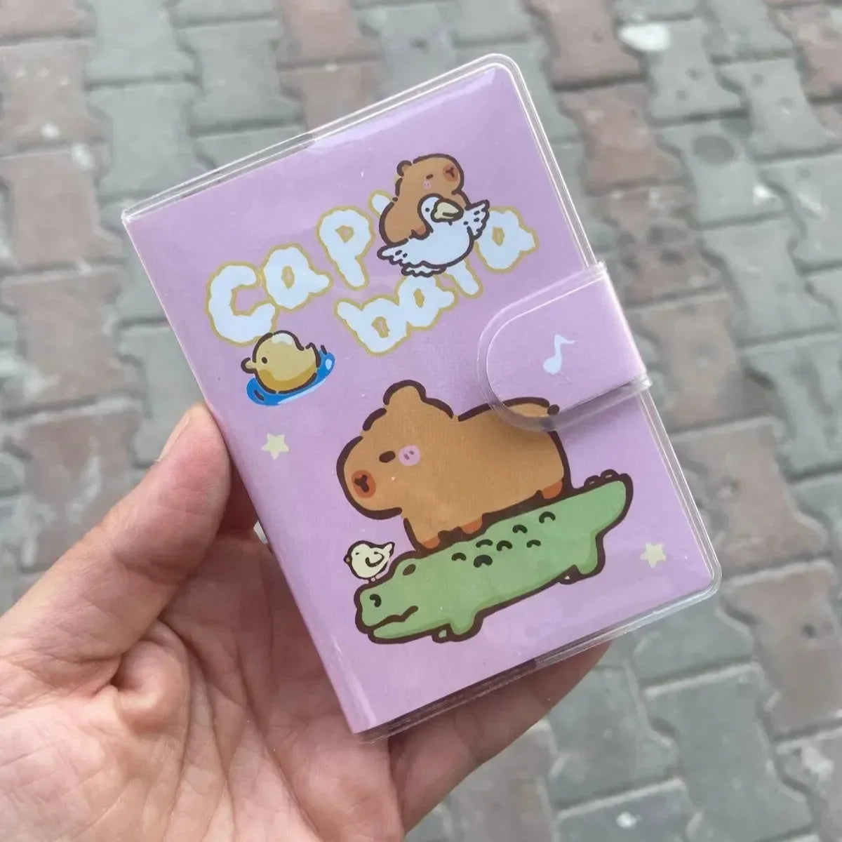 Little Capybara A7 Notebook With Clasp