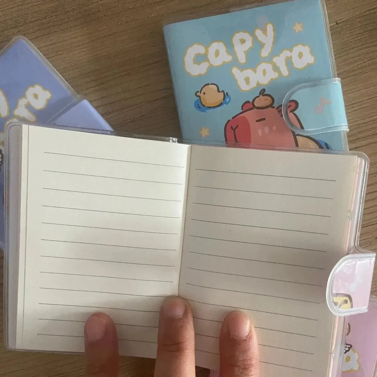 Little Capybara A7 Notebook With Clasp