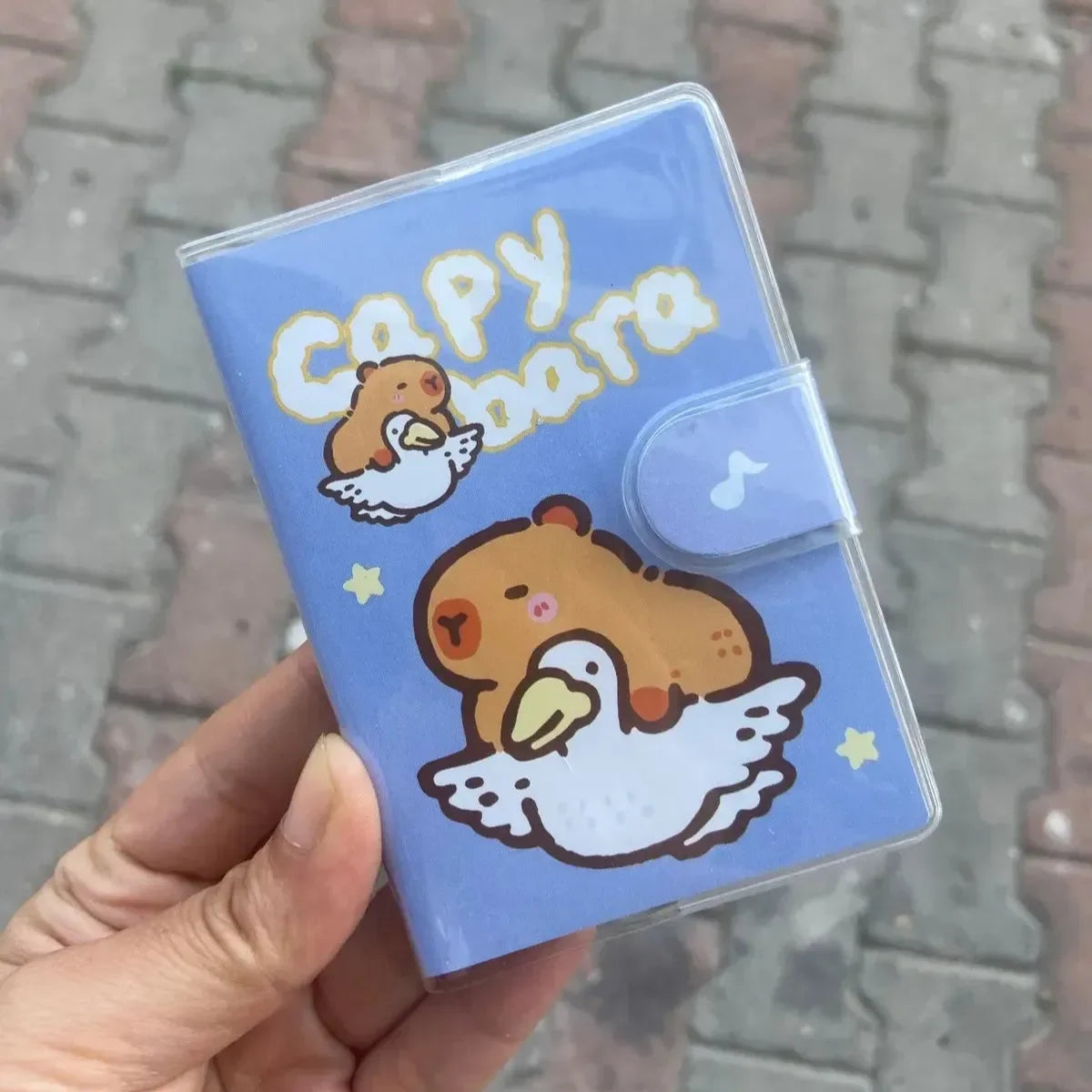 Little Capybara A7 Notebook With Clasp