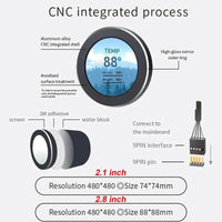 2.1-inch IPS Round Secondary Screen - Bear Hugs